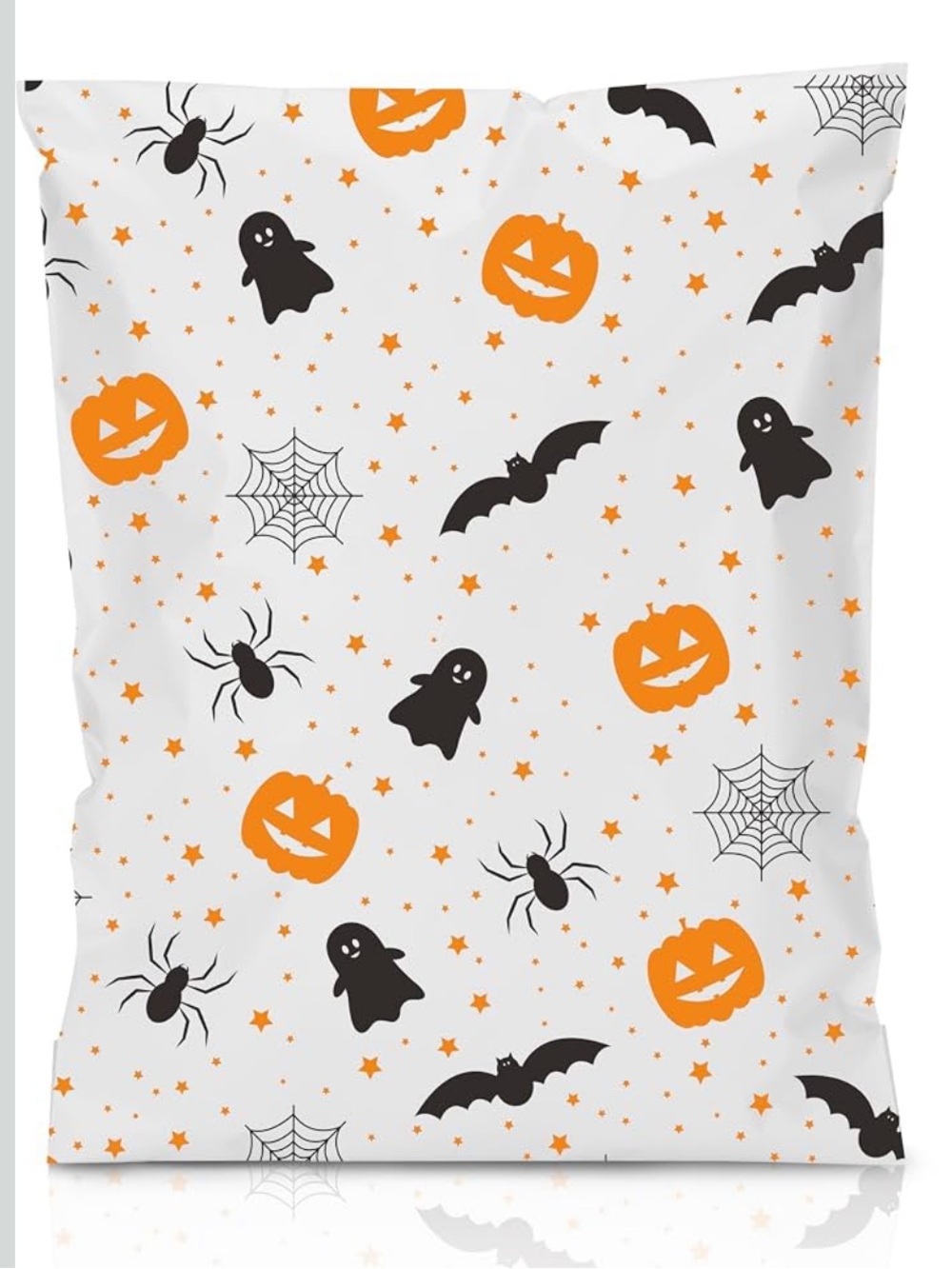25-10x13 Halloween Poly Mailers
